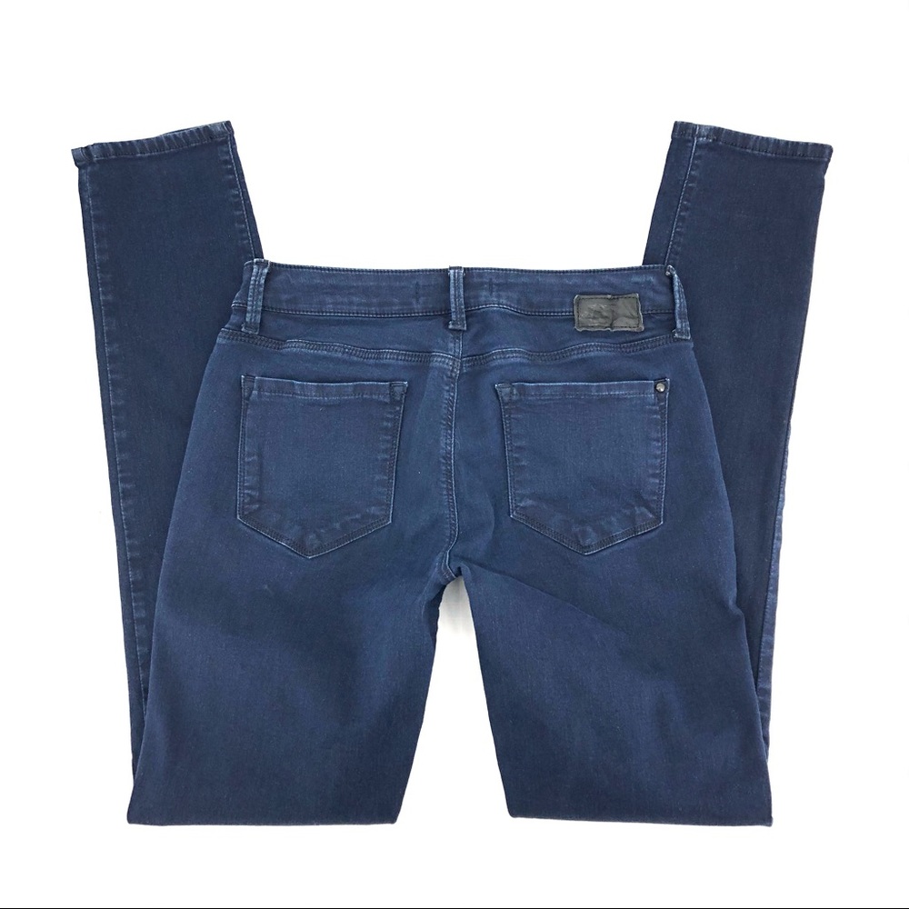 Mavi Blue Alexa Mid Rise Skinny Leg Denim Jeans - Picture 3 of 7